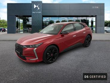DS CERTIFIED Ds Ds 4 Hybride E-tense 225 Eat8 Performance Line occasion certifiée - Berline Hybride Rechargeable Rouge - Villeneuve-d'ascq - 3625444_1