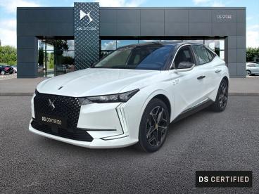 DS CERTIFIED Ds Ds 4 Hybride Rechargeable 225 Eat8 Ligne Or occasion certifiée - Berline Hybride Rechargeable Blanc - Besancon - 3627196_1