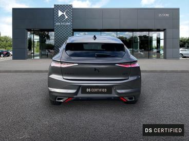 DS CERTIFIED Ds Ds 4 E-tense 225ch Performance Line + occasion certifiée - Berline Hybride Rechargeable Gris Platinium (m) - Moulins - 3628745_5