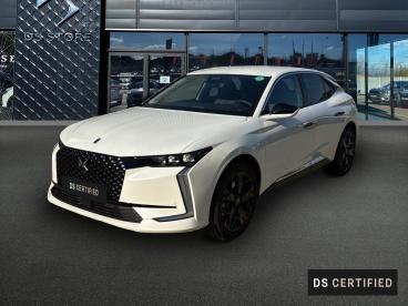 DS CERTIFIED Ds Ds 4 Plug-in Hybrid 225ch Pallas Ligne Business occasion certifiée - Berline Hybride Rechargeable Blanc Nacré (n) - Orange - 3647877_1