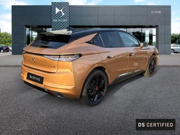DS CERTIFIED Ds Ds 4 E-tense 225ch Performance Line + occasion certifiée - Berline Hybride Rechargeable Vert Roland Garros - Libourne - 3654497_2