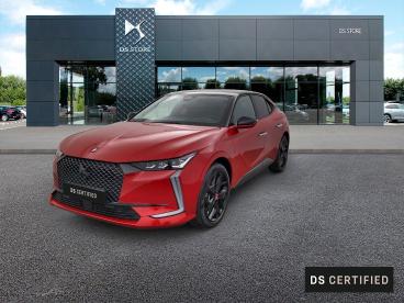 DS CERTIFIED Ds Ds 4 Hybride E-tense 225 Eat8 Performance Line+ occasion certifiée - Berline Hybride Rechargeable Rouge - Venissieux - 3663386_1