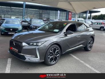 DS CERTIFIED Ds Ds 4 Bluehdi 130ch Rivoli Automatique occasion certifiée - Berline Diesel Gris Platinium (m) - Beaurains - 3671473_1