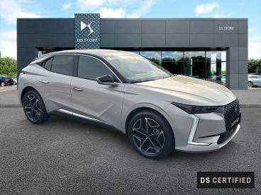 DS CERTIFIED Ds Ds 4 Hybride 136 E-dct6 Pallas occasion certifiée - Berline Essence Gris Clair - Pont Audemer - 3677686_3