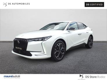 DS CERTIFIED Ds Ds 4 Bluehdi 130 Eat8 Etoile - Alcantara occasion certifiée - Berline Diesel Blanc - Onet Le Chateau - 3682765_1