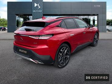 DS CERTIFIED Ds Ds 4 E-tense 225ch Cross Rivoli occasion certifiée - Berline Hybride Rechargeable Rouge Velvet (n) - Trelissac - 3695355_2
