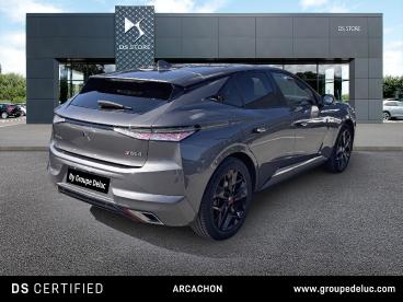 DS CERTIFIED Ds Ds 4 E-tense 225ch Performance Line + occasion certifiée - Berline Hybride Rechargeable Gris Platinium (m) - La Teste De Buch - 3702759_2