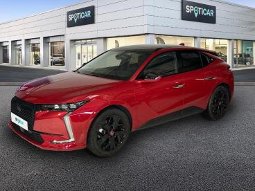 DS CERTIFIED Ds Ds 4 E-tense 225ch Performance Line occasion certifiée - Berline Hybride Rechargeable Rouge - Pontoise - 3706138_1