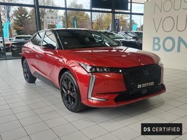 DS CERTIFIED Ds Ds 4 Hybride E-tense 225 Eat8 Performance Line+ occasion certifiée - Berline Hybride Rechargeable Rouge - Amiens - 3749586_3