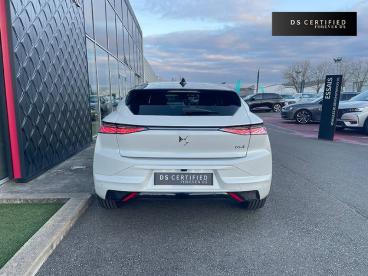DS CERTIFIED Ds Ds 4 Hybride Rechargeable 225 Eat8 Ligne Or occasion certifiée - Berline Hybride Rechargeable Blanc - Lescar - 3754225_4