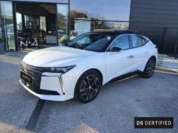 DS CERTIFIED Ds Ds 4 Hybride 145 E-dct6 Jules Verne occasion certifiée - Berline Essence Blanc - Dijon - 3761281_1