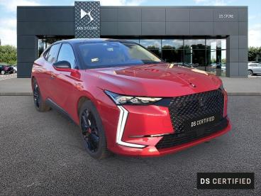 DS CERTIFIED Ds Ds 4 E-tense 225ch Performance Line + occasion certifiée - Berline Hybride Rechargeable Rouge - Sance - 3779027_3