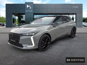DS CERTIFIED Ds Ds 4 Puretech 130 Eat8 Performance Line+ occasion certifiée - Berline Essence Gris Fonce - Dieppe - 3789521_1