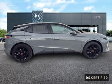 DS CERTIFIED Ds Ds 4 Puretech 130 Eat8 Performance Line+ occasion certifiée - Berline Essence Gris Fonce - Dieppe - 3789521_4
