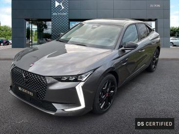 DS CERTIFIED Ds Ds 4 Puretech 130 Eat8 Performance Line+ occasion certifiée - Berline Essence Gris Fonce - Pont Audemer - 3789525_1