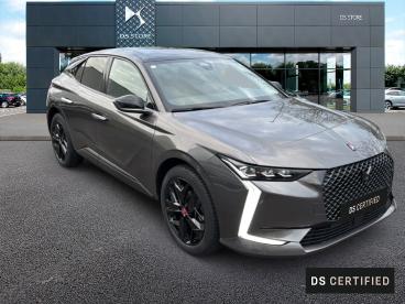 DS CERTIFIED Ds Ds 4 Puretech 130 Eat8 Performance Line+ occasion certifiée - Berline Essence Gris Fonce - Pont Audemer - 3789525_3