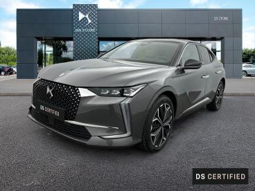 DS CERTIFIED Ds Ds 4 Hybride E-tense 225 Eat8 Rivoli occasion certifiée - Berline Hybride Rechargeable Gris - Velizy - 3828942_1