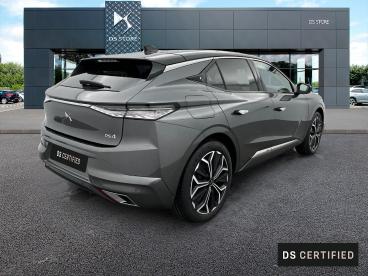 DS CERTIFIED Ds Ds 4 Hybride E-tense 225 Eat8 Rivoli occasion certifiée - Berline Hybride Rechargeable Gris - Velizy - 3828942_5
