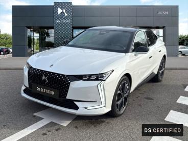 DS CERTIFIED Ds Ds 4 Hybride 136ch E-dct6 Etoile-alcantara occasion certifiée - Berline Hybride Blanc Nacré (n) - Eybens - 3839748_1
