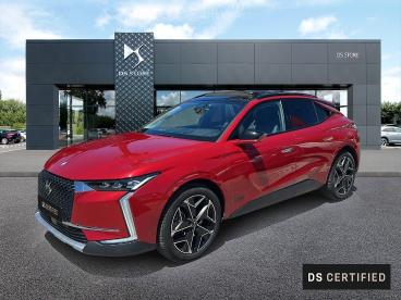 DS CERTIFIED Ds Ds 4 E-tense 225ch Cross Trocadero occasion certifiée - Berline Hybride Rechargeable Rouge Velvet (n) - Aubagne - 3842275_1
