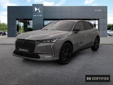 DS CERTIFIED Ds Ds 4 4 Hybride E-tense 225 Eat8 Performance Line+ occasion certifiée - Berline Hybride Rechargeable Gris - Beziers - 3843675_1