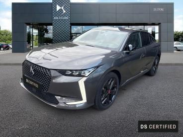 DS CERTIFIED Ds Ds 4 E-tense 225ch Performance Line + occasion certifiée - Berline Hybride Rechargeable Gris Platinium (m) - St Brieuc - 3851261_1
