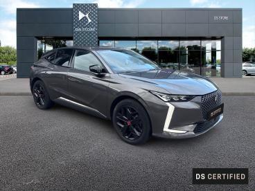 DS CERTIFIED Ds Ds 4 E-tense 225ch Performance Line + occasion certifiée - Berline Hybride Rechargeable Gris Platinium (m) - St Brieuc - 3851261_3