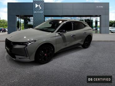 DS CERTIFIED Ds Ds 4 Hybride E-tense 225 Eat8 Performance Line+ occasion certifiée - Berline Hybride Rechargeable Blanc - Reze - 3852186_1