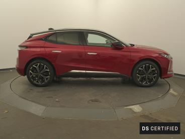 DS CERTIFIED Ds Ds 4 Hybride E-tense 225 Eat8 Rivoli occasion certifiée - Berline Hybride Rechargeable Rouge - Angers - 3863483_4