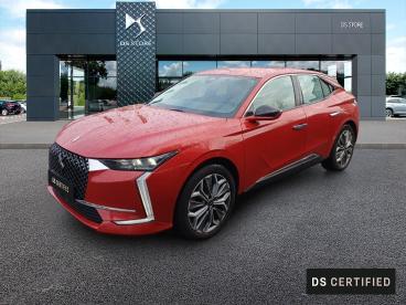 DS CERTIFIED Ds Ds 4 Hybride E-tense 225 Eat8 Trocadero occasion certifiée - Berline Hybride Rechargeable Rouge - Challans - 3863796_1