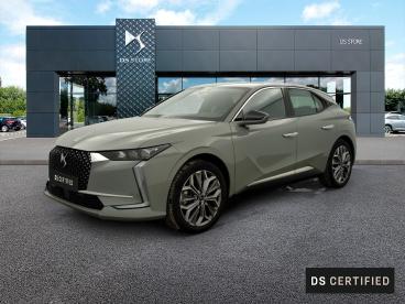 DS CERTIFIED Ds Ds 4 Hybride E-tense 225 Eat8 Trocadero occasion certifiée - Berline Hybride Rechargeable Gris - Nanterre - 3866038_1