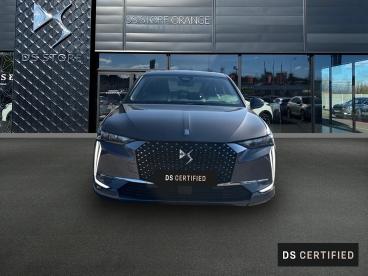 DS CERTIFIED Ds Ds 4 E-tense 225ch Trocadero occasion certifiée - Berline Hybride Rechargeable Gris Platinium (m) - Orange - 3873141_2