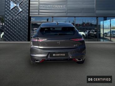 DS CERTIFIED Ds Ds 4 E-tense 225ch Trocadero occasion certifiée - Berline Hybride Rechargeable Gris Platinium (m) - Orange - 3873141_5