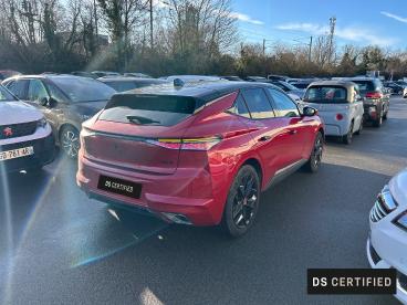 DS CERTIFIED Ds Ds 4 Hybride E-tense 225 Eat8 Performance Line+ occasion certifiée - Berline Hybride Rechargeable Peperoncino Red Met.vern - Villeneuve D'ascq - 3879730_3