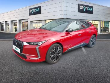 DS CERTIFIED Ds Ds 4 4 Hybride E-tense 225 Eat8 Rivoli occasion certifiée - Berline Hybride Rechargeable Rouge Velvet - Sance - 3881631_1