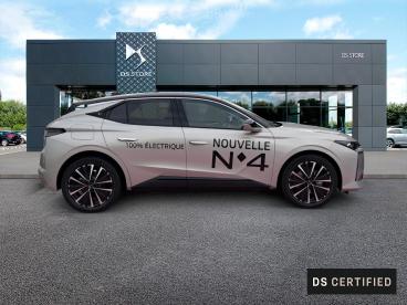 DS CERTIFIED Ds Ds 4 E-tense Etoile - Alcantara occasion certifiée - Berline Electrique Beige - Medis - 3890366_4