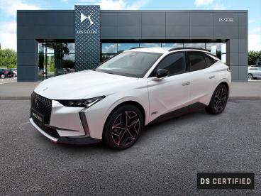 DS CERTIFIED Ds Ds 4 Hybride E-tense 225 Eat8 Cross Rivoli occasion certifiée - Berline Hybride Rechargeable Blanc Nacre - Medis - 3891723_1