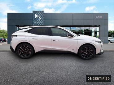 DS CERTIFIED Ds Ds 4 Hybride E-tense 225 Eat8 Cross Rivoli occasion certifiée - Berline Hybride Rechargeable Blanc Nacre - Medis - 3891723_4