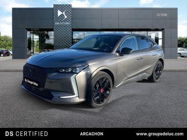 DS CERTIFIED Ds Ds 4 E-tense 225ch Performance Line occasion certifiée - Berline Hybride Rechargeable Gris Platinium (m) - La Teste De Buch - 3900916_1