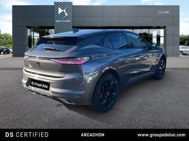 DS CERTIFIED Ds Ds 4 E-tense 225ch Performance Line occasion certifiée - Berline Hybride Rechargeable Gris Platinium (m) - La Teste De Buch - 3900916_2