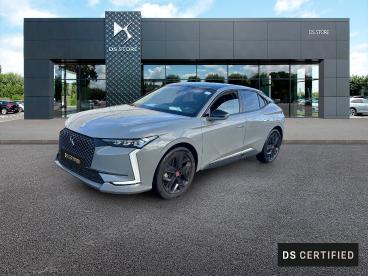 DS CERTIFIED Ds Ds 4 Hybride E-tense 225 Eat8 Performance Line+ occasion certifiée - Berline Hybride Rechargeable Vert - Lomme - 3901260_1