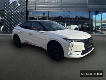 DS CERTIFIED Ds Ds 4 Puretech 130ch Performance Line + Automatique occasion certifiée - Berline Essence Blanc Nacré (n) - Orange - 3904894_3