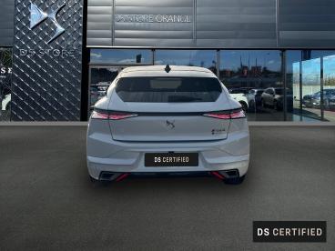 DS CERTIFIED Ds Ds 4 Puretech 130ch Performance Line + Automatique occasion certifiée - Berline Essence Blanc Nacré (n) - Orange - 3904894_5