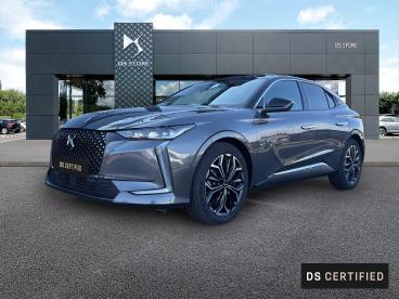 DS CERTIFIED Ds Ds 4 Hybride 136ch Etoile Nappa Automatique occasion certifiée - Berline Hybride Gris Platinium (m) - Beaurains - 3915682_1