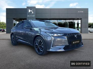 DS CERTIFIED Ds Ds 4 Hybride 136ch Etoile Nappa Automatique occasion certifiée - Berline Hybride Gris Platinium (m) - Beaurains - 3915682_3