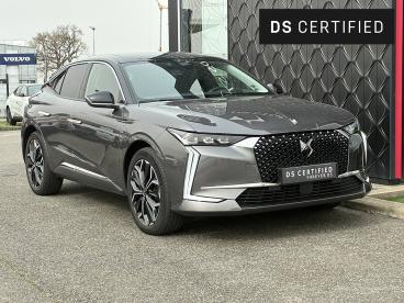 DS CERTIFIED Ds Ds 4 Hybride E-tense 225 Eat8 Rivoli occasion certifiée - Berline Hybride Rechargeable Gris - Lescar - 3921747_3