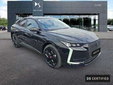 DS CERTIFIED Ds Ds 4 Hybride E-tense 225 Eat8 Performance Line+ occasion certifiée - Berline Hybride Rechargeable Noir Perla Nera Metallise - Caen - 3927954_3