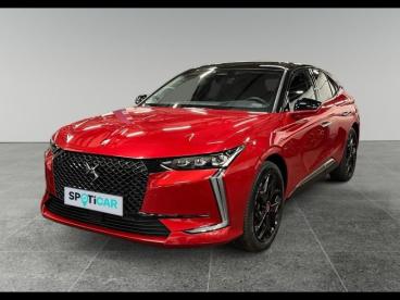 DS CERTIFIED Ds Ds 4 E-tense 225ch Performance Line + occasion certifiée - Berline Hybride Rechargeable Rouge - Colmar - 3929247_1