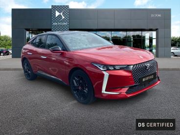 DS CERTIFIED Ds Ds 4 E-tense 225ch Eat8 Performance Line + occasion certifiée - Berline Hybride Rechargeable Rouge Velvet - Varennes Vauzelles - 3935278_3