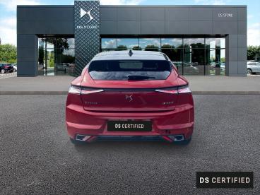 DS CERTIFIED Ds Ds 4 E-tense 225ch Eat8 Performance Line + occasion certifiée - Berline Hybride Rechargeable Rouge Velvet - Varennes Vauzelles - 3935278_5